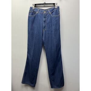 CIA Bootcut Leg Jeans Women's sz 8 Blue 5-Pocket High Rise Cotton Blend VIntage